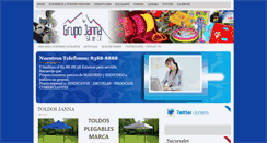 Desktop Screenshot of grupojanna.com